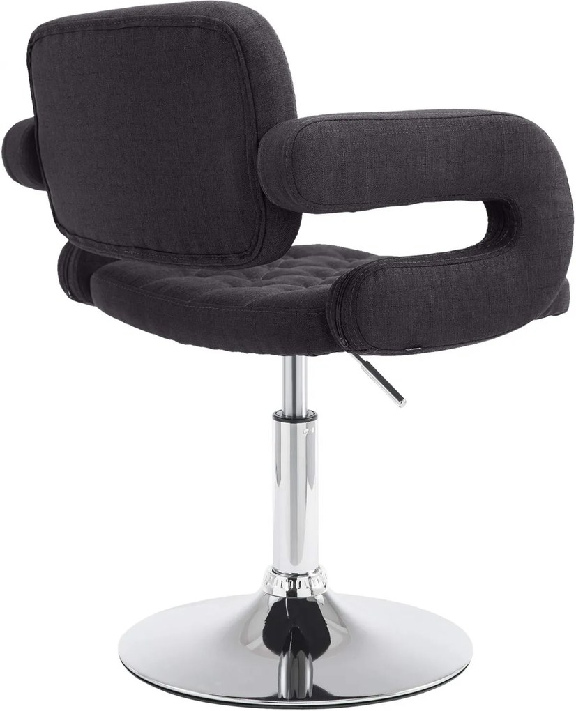 Kreslo Dublin - látka - Čierna