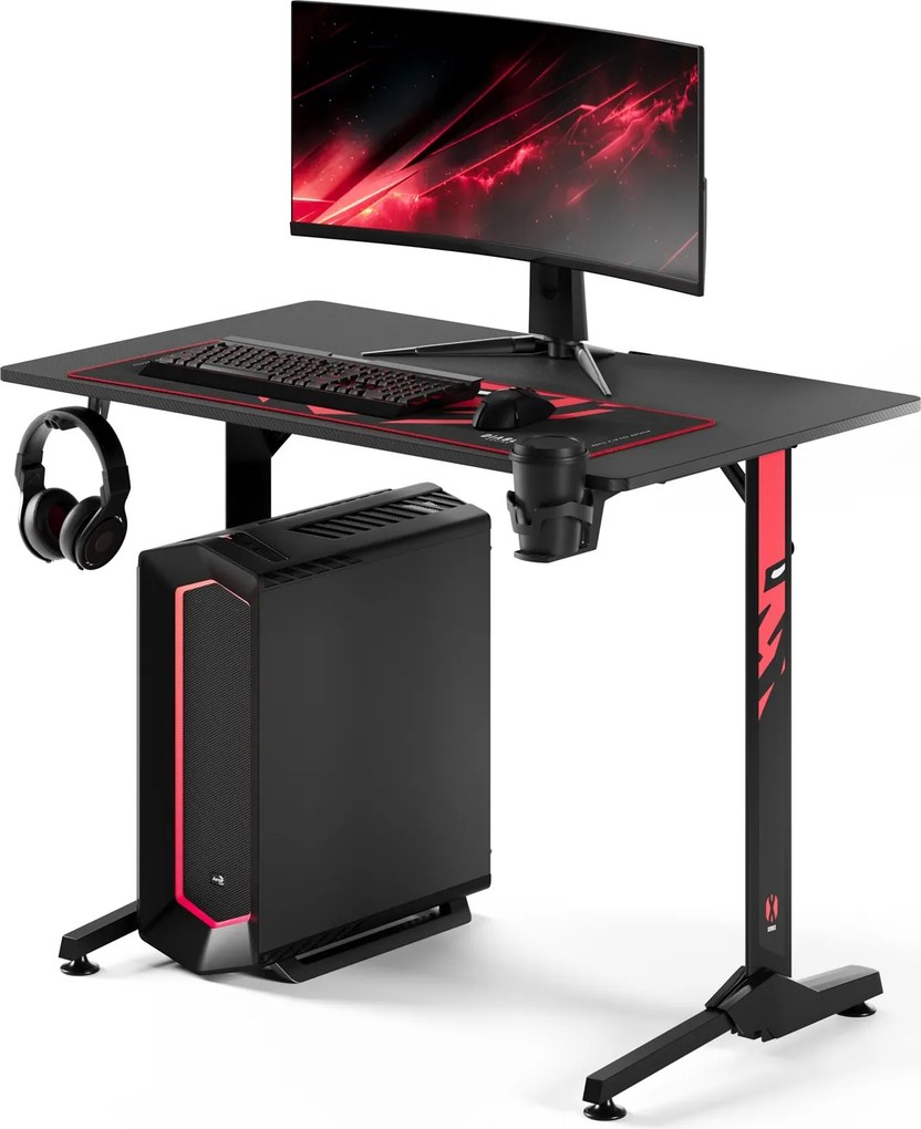 Herný stôl 100 cm čierny: Diablo X-Mate 1000