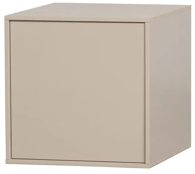 Krémová modulárna skriňa z borovicového dreva 50x50 cm Daily – vtwonen