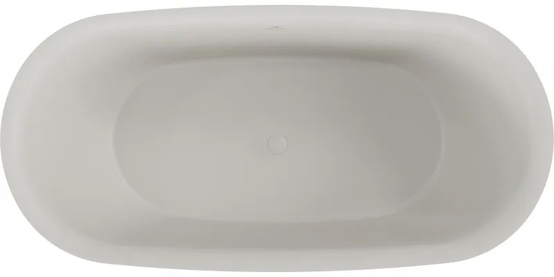 Mexen Siena, voľne stojaca vaňa z konglomerátu 170 x 80 cm, betónová matná, 57291708061