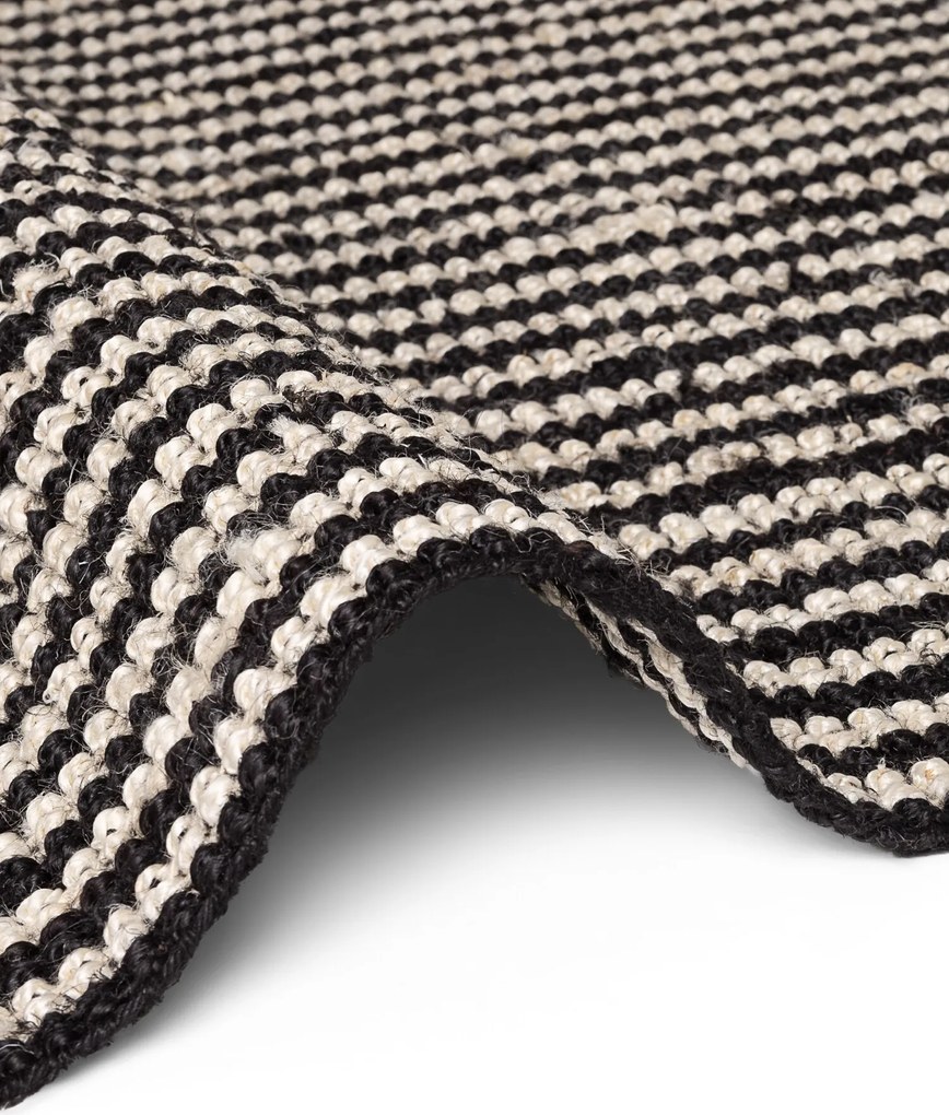 ELLE Decoration, Kusový koberec Harvest 106337 Black z kolekcie Elle, 200x300, čiernobiela, chodba / predsieň