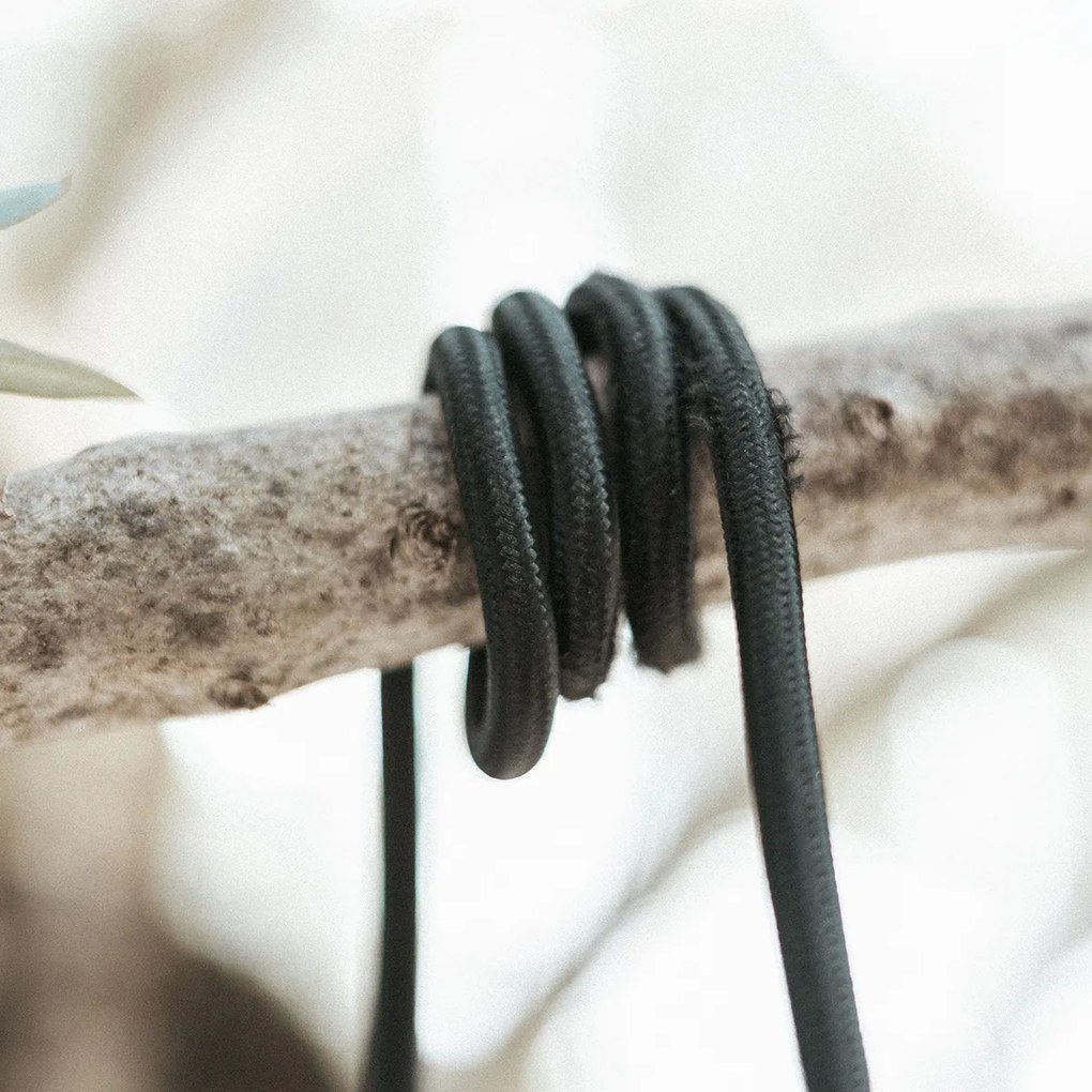 Čierne svetelné reťaze so zástrčkou a objímkou E27 5m IP54 - Arteixo