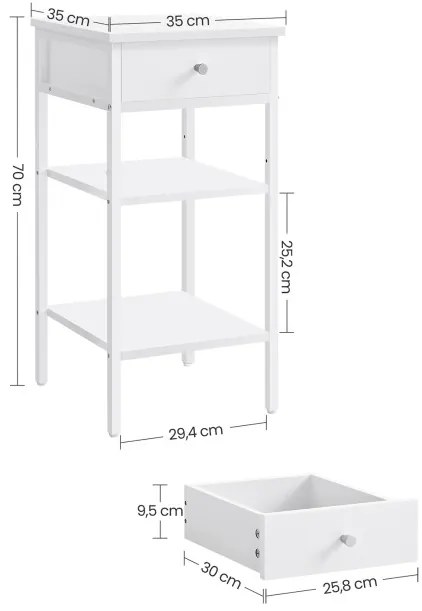 Nočný stolík LET502B14