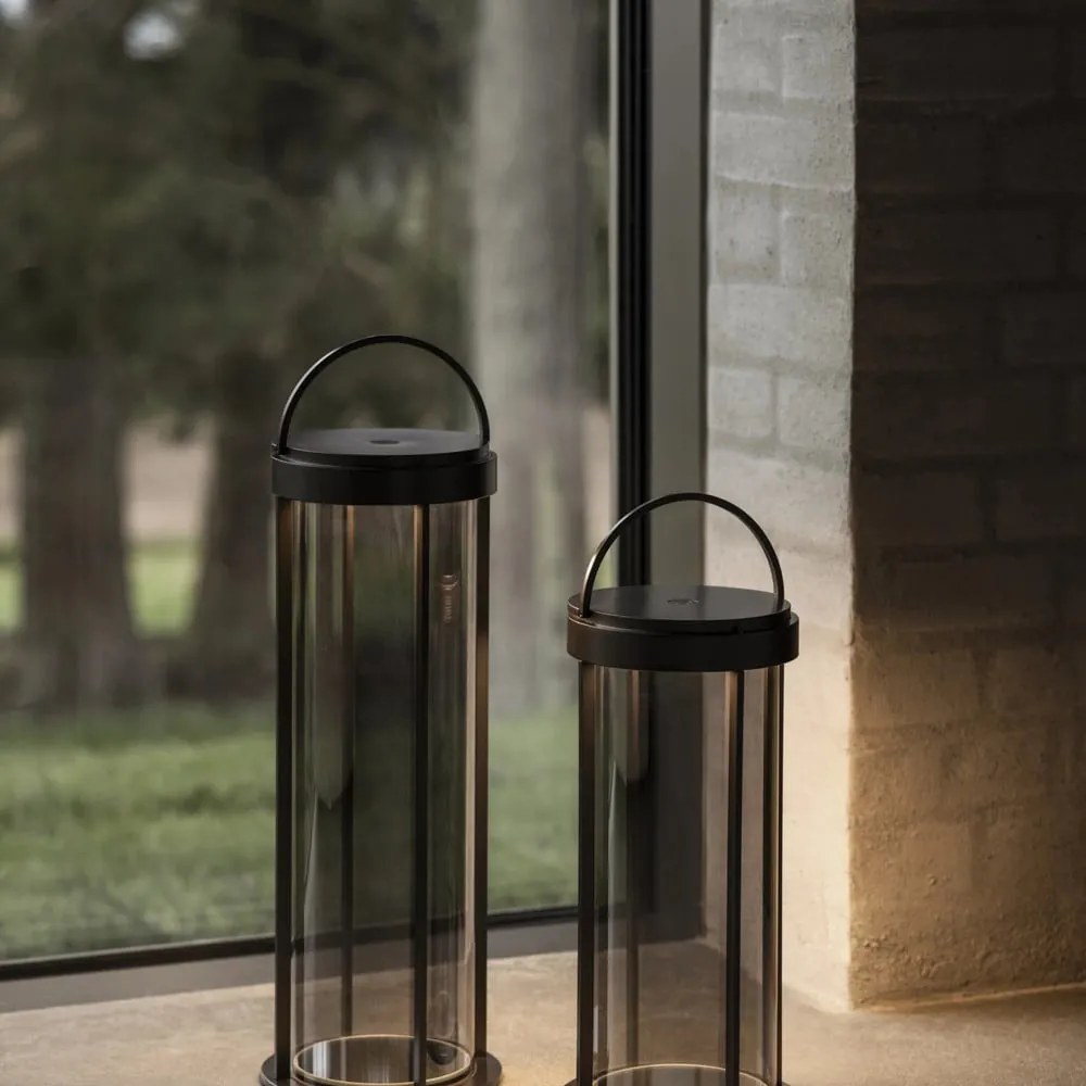 LED prenosné stmievateľné vonkajšie svietidlo na USB ø 17 cm Mituro – Blomus