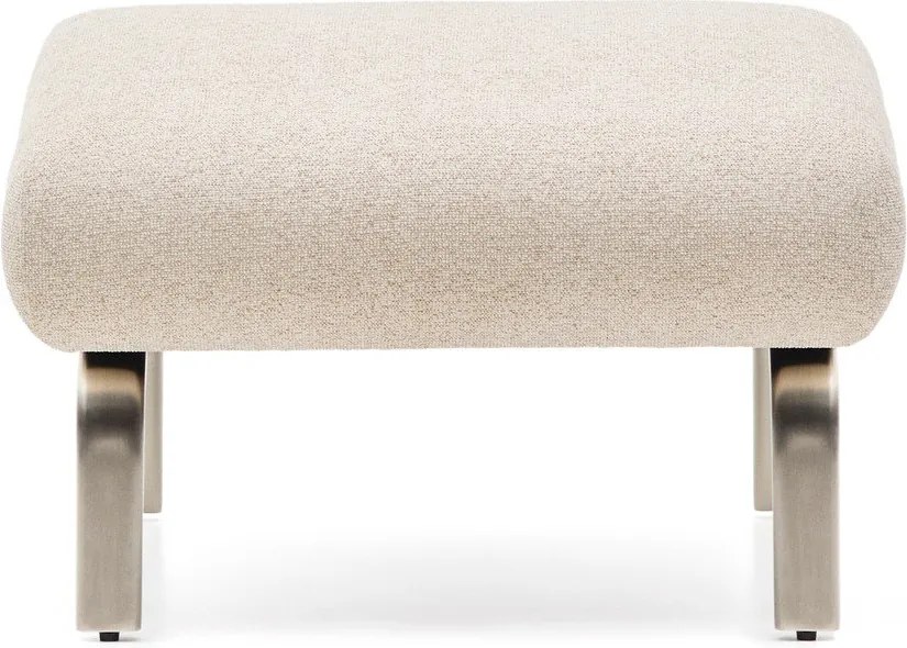 Béžová ženilková podnožka Amsen – Kave Home