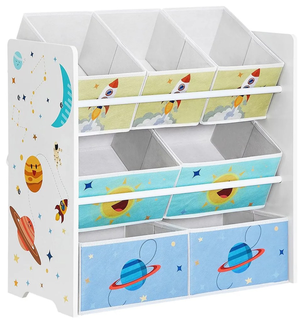 Poličky do detskej izby Galaxy