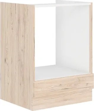 Kuchynská skrinka pre vstavanú rúru Bordeaux, 60 cm, dub bordeaux%