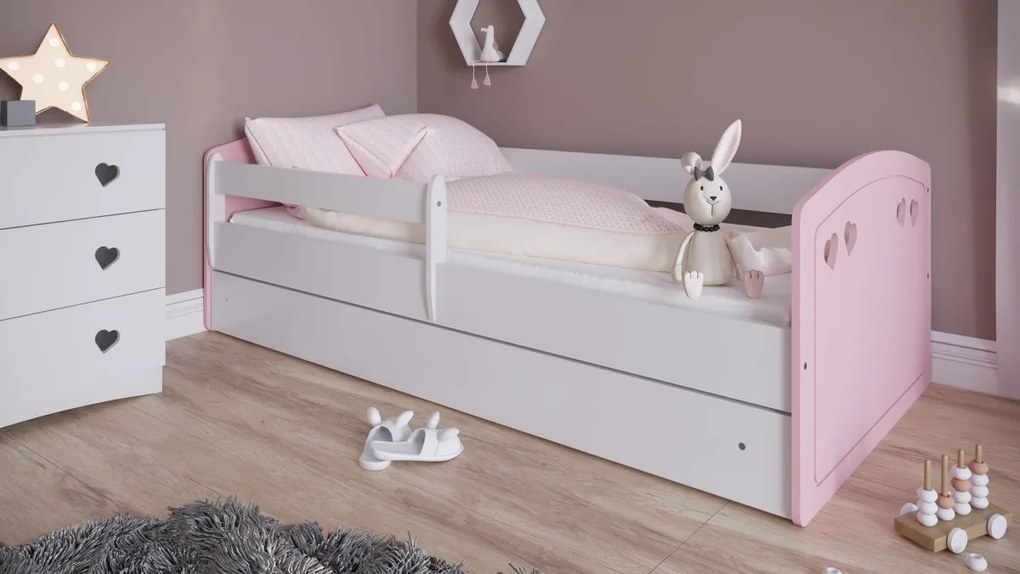 Detská posteľ Julia mix ružová
