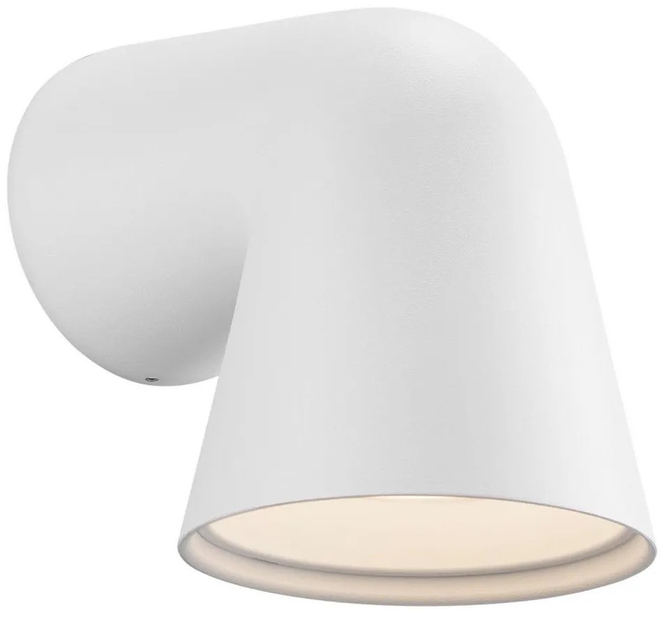 Nordlux - Vonkajšie nástenné svietidlo FRONT 1xGU10/28W/230V IP44 biela