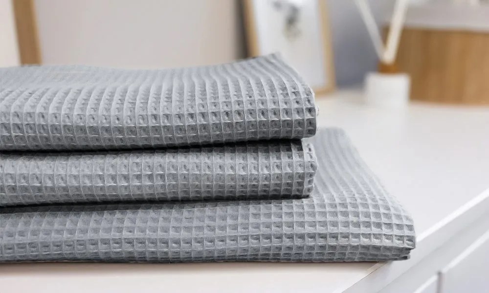 Polášek Vaflová osuška - Krémová | 70 x 140 cm