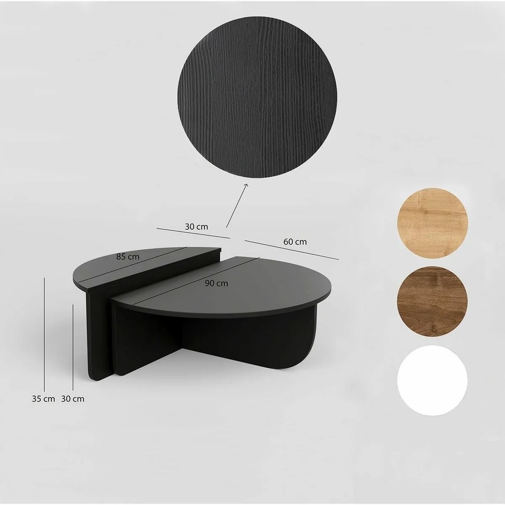 Konferenčný stolík Podium Sapphire Oak
