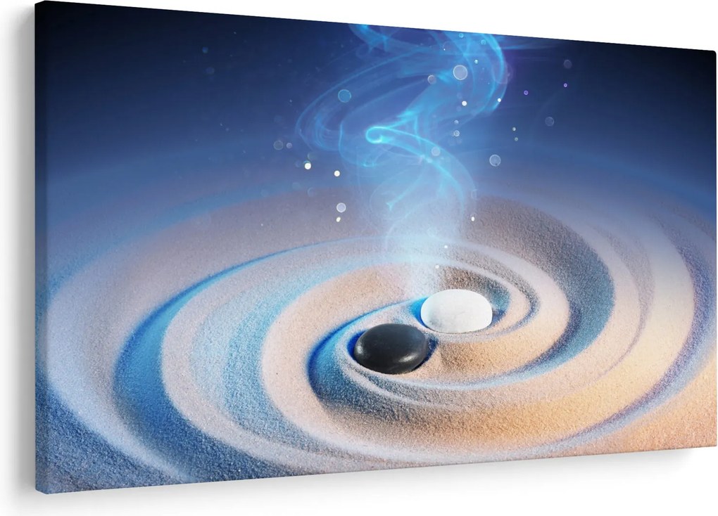 Obraz - Éterický yin-yang (90x60 cm)