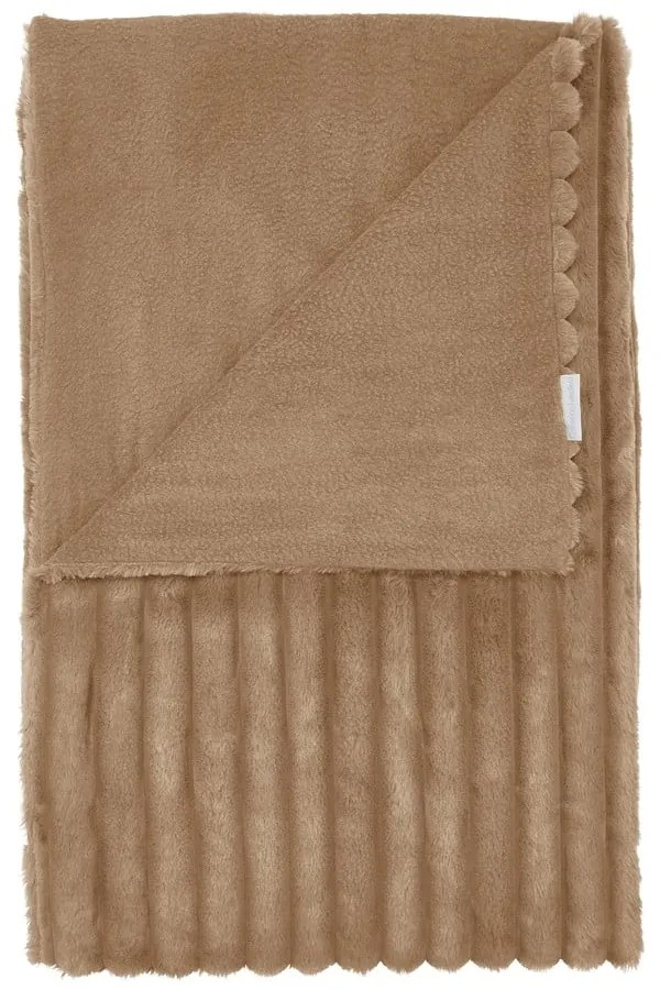 Mikroplyšová deka 130x170 cm Cosy Ribbed – Catherine Lansfield