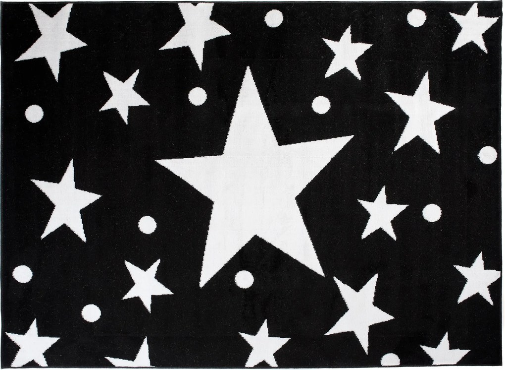 TA Koberec C440A ČIERNA/BIELA BALI PP Rozmer: 300x400 cm