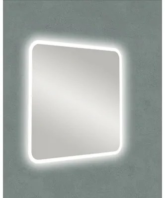 LED zrkadlo do kúpeľne s osvetlením 74x70 cm