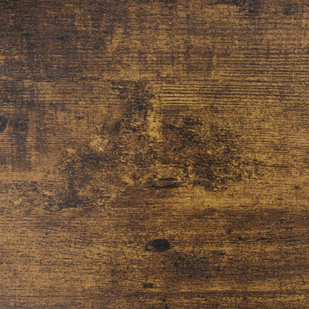 Stojan na květiny Marlon 107 cm černý/hnědý