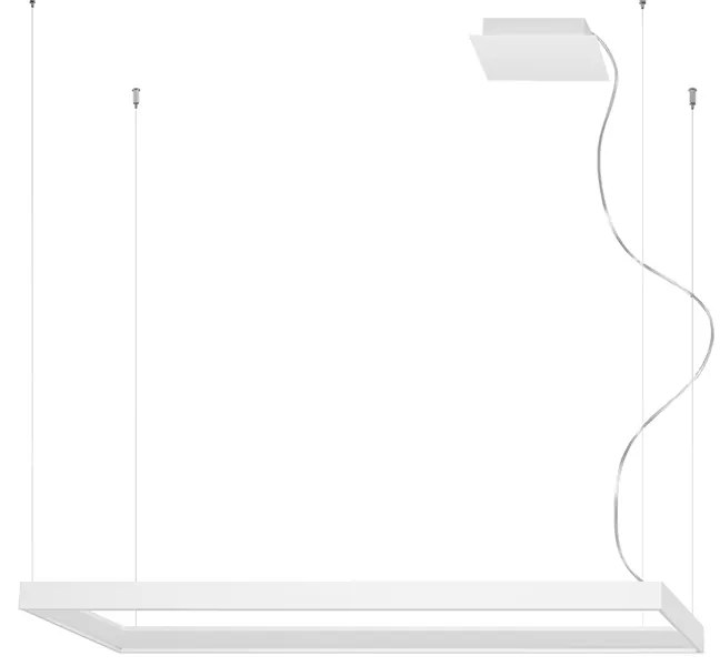 Závesné LED svietidlo Tuula m, 1x LED 50w, 3000k, w