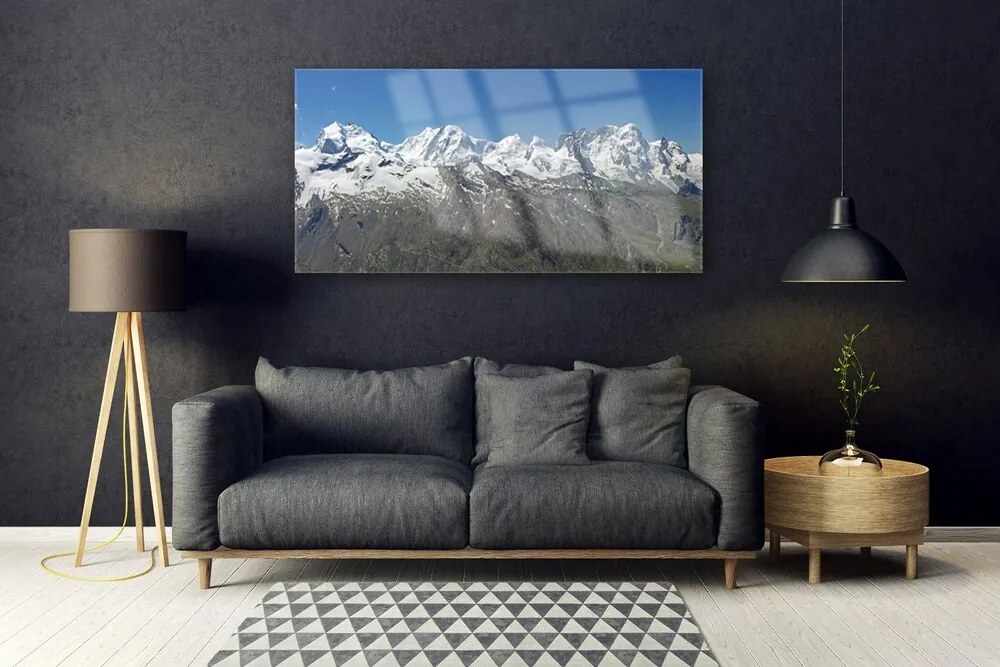 Obraz plexi Hory sneh príroda 120x60 cm