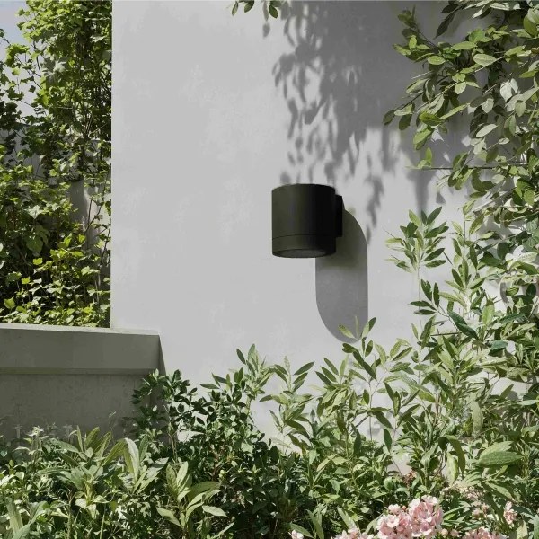 Philips - Vonkajšie nástenné svietidlo FYLX 1xGU10/5W/230V čierne IP44
