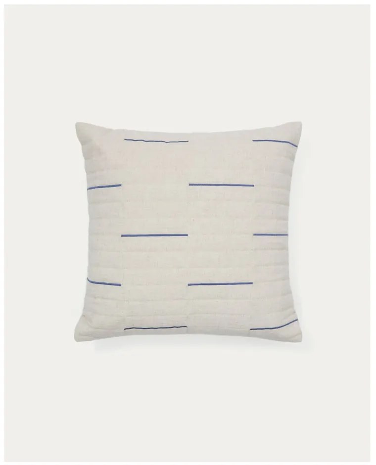 Obliečka na vankúš s prímesou ľanu 45x45 cm Blaina – Kave Home