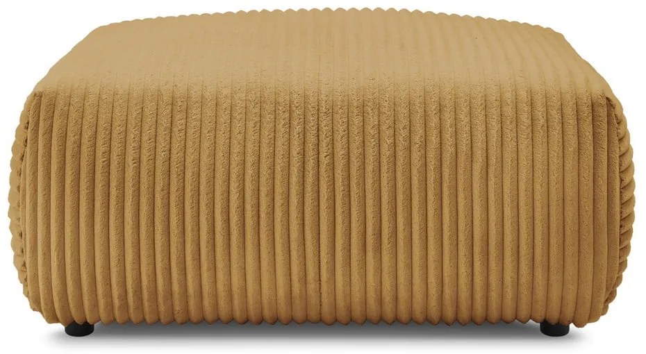 Menčestrová podnožka v horčicovej farbe Lucien – Bobochic Paris