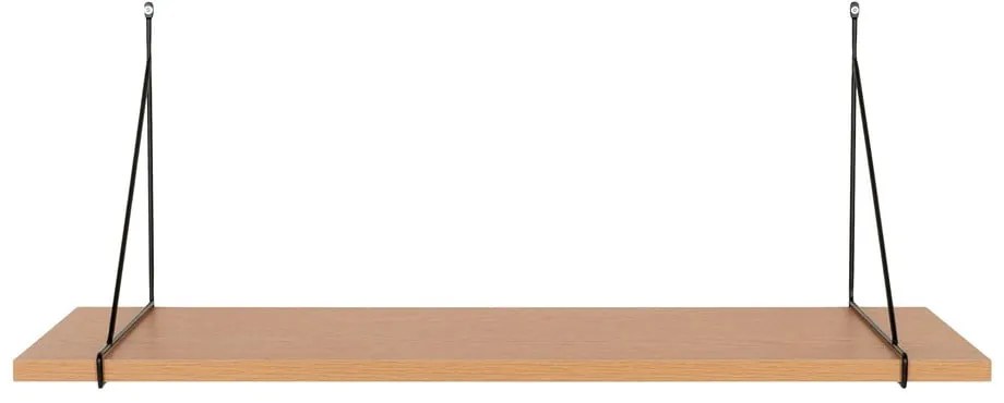 Polica v dekore jaseňa v prírodnej farbe 80 cm Chiba – House Nordic