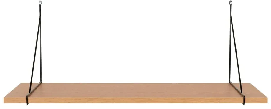 Polica v dekore jaseňa v prírodnej farbe 80 cm Chiba – House Nordic