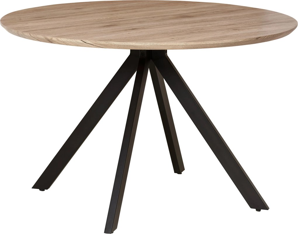 XXXLutz JEDÁLENSKÝ STÔL, prírodná farba, 120/120/76 cm Livetastic - Stoly - 000055016401