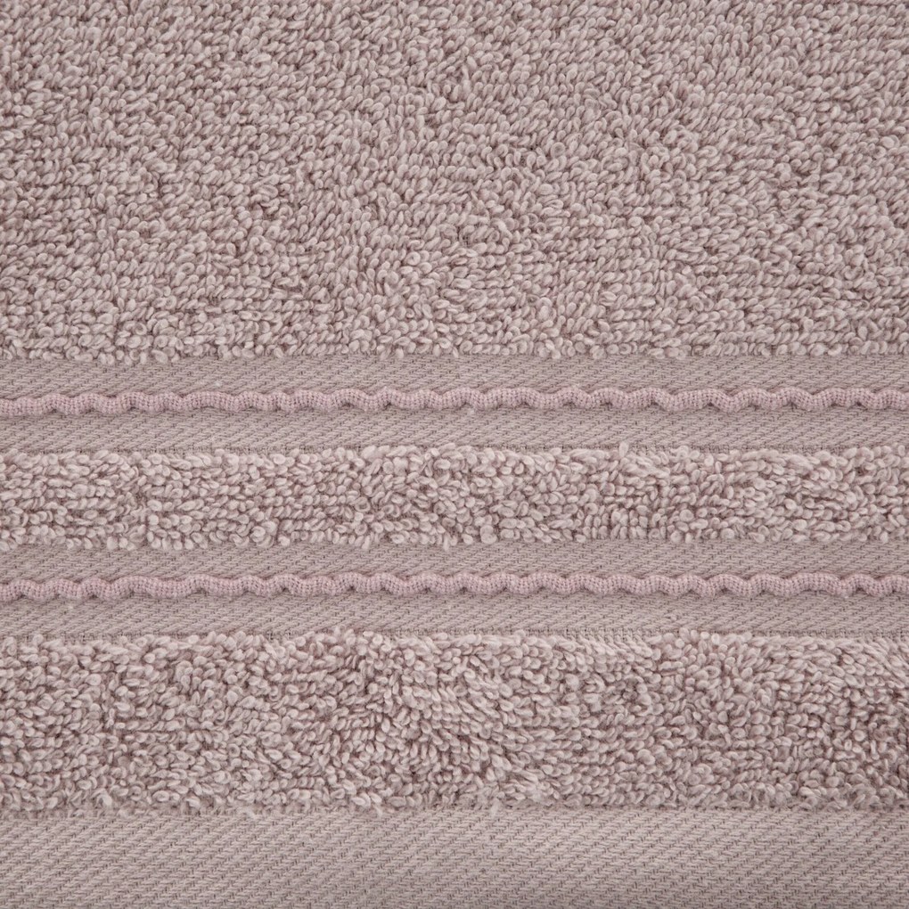 BAVLNENÝ UTERÁK EMINA SADA 3KS 70X140 CM PUDROVÁ