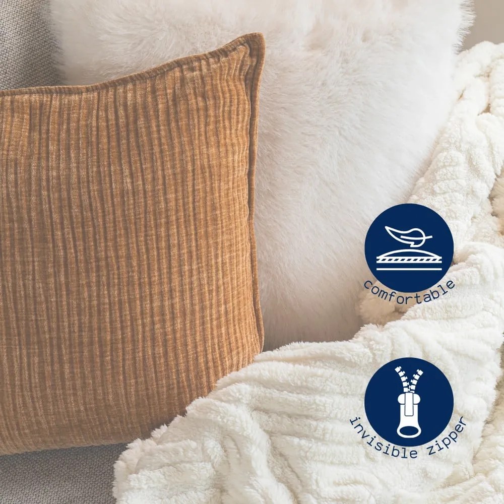 Dekoračný vankúš zo ženilky 45x45 cm Juliette – Tiseco Home Studio