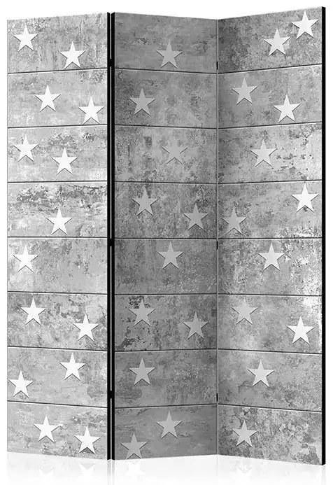 Paraván - Stars on Concrete [Room Dividers] Veľkosť: 135x172, Verzia: Akustický