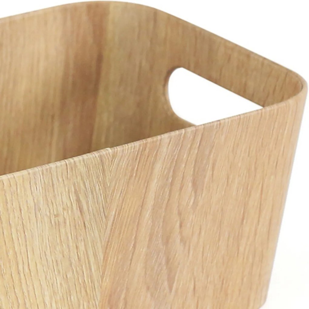 Kitchisimo Set 2 úložných košíkov 26 × 18 × 11 cm, prírodná, S