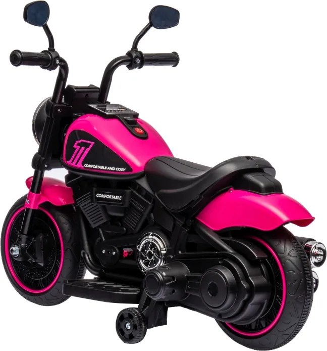 Motorka Chopper FASTER RAMIZ AHL008 - ružová
