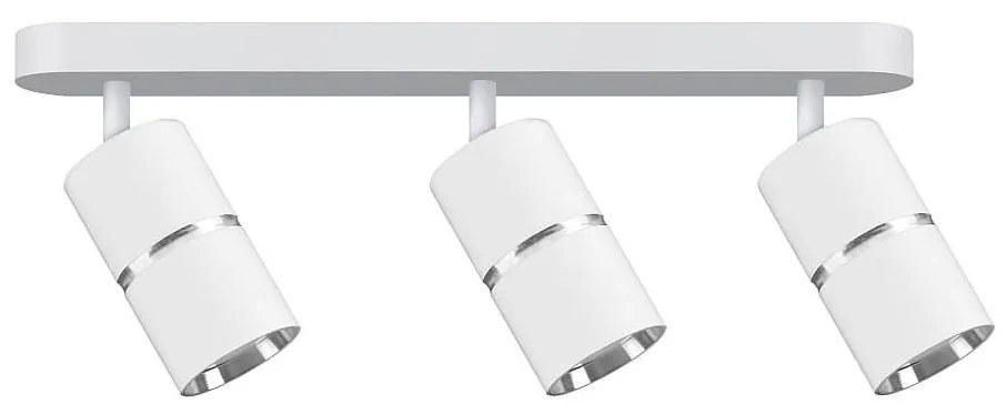 Bodové svietidlo BAMBOO 3xGU10/10W/230V biela