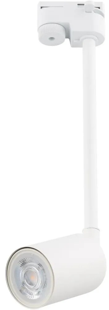 Luster na tyči do lištového systému TOP 1xGU10/10W/230V biela