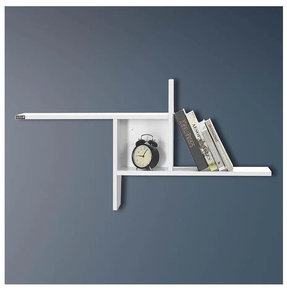 Nástenná polica 50x100 cm biela