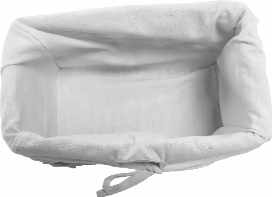 Vešiaková polica s košíkmi Rafaello, biela