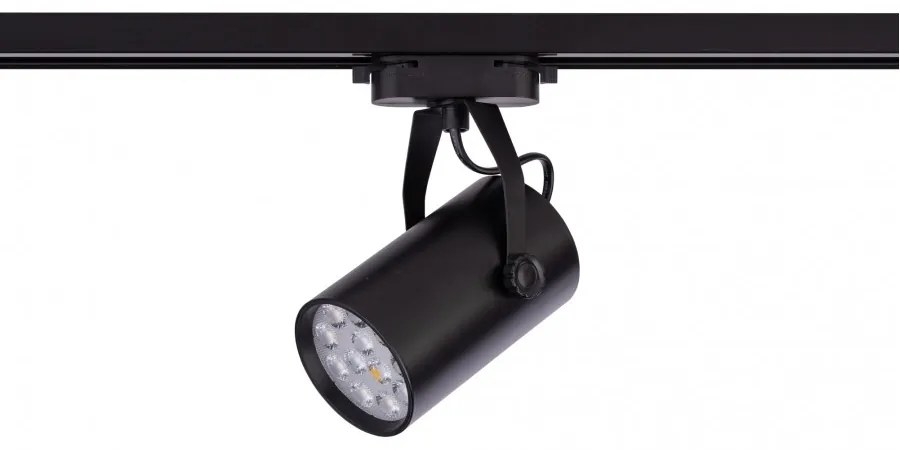 PROFILE STORE PRO LED BLACK 12W, 4000K 8322, h19.6cm