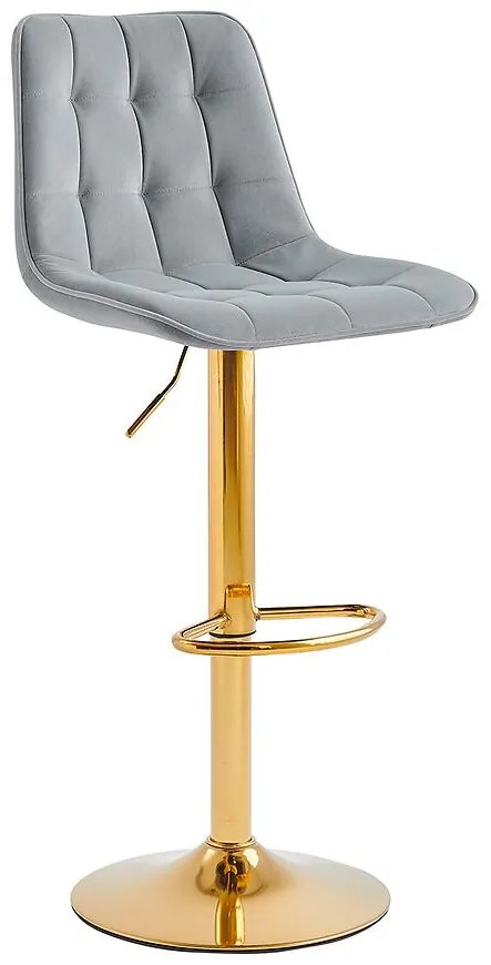 Barová stolička Layla 12028 sivá
