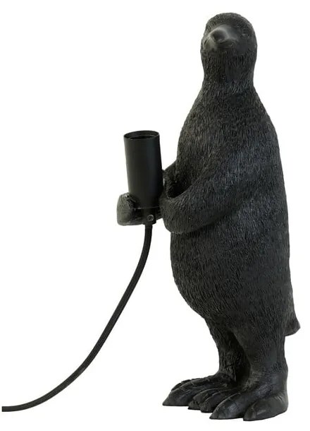 Čierna stolová lampa (výška 34 cm) Penguin - Light &amp; Living