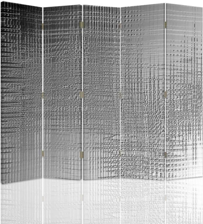 CARO Paraván - Film Effect | päťdielny | obojstranný 180x150 cm