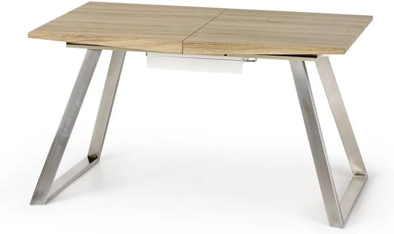 Rozkladací jedálenský stôl v dekore dubového dreva Halmar Trevor, dĺžka 130 - 170 cm