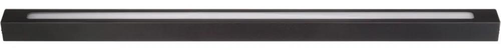 SIGMA Stropné LED osvetlenie FUTURA STEEL, 1xT5, 24W, denná biela, 126cm, čierne