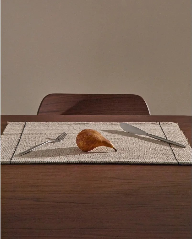 Prestieranie 2 ks s prímesou bavlny 35x50 cm Lunel – Kave Home