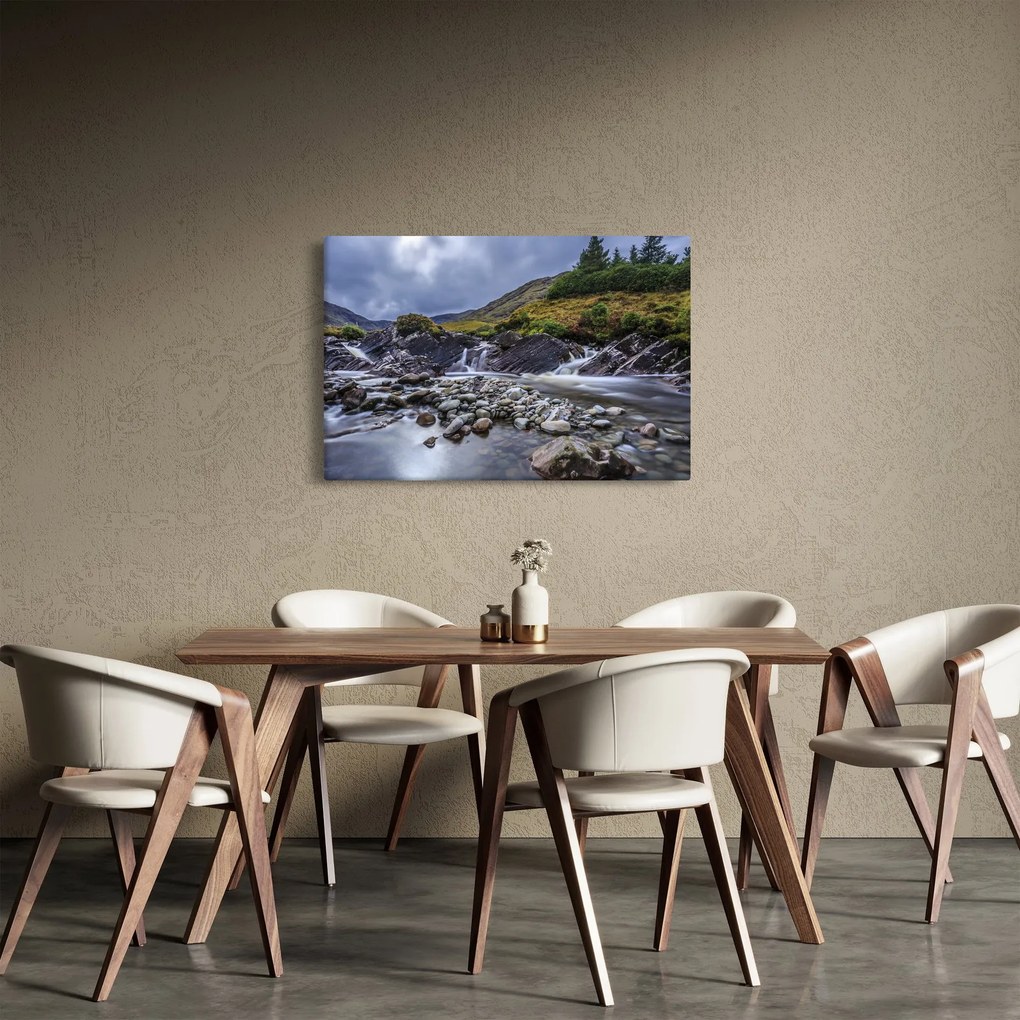 Obraz plynúcej vody (90x60 cm)