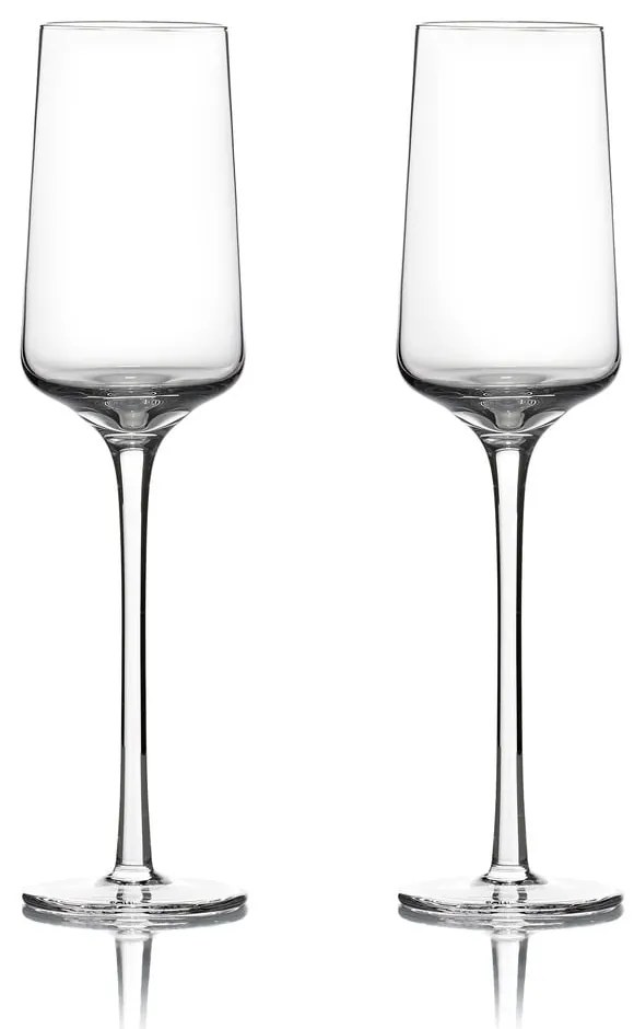 Poháre na sekt v súprave 2 ks 210 ml Rocks - Zone
