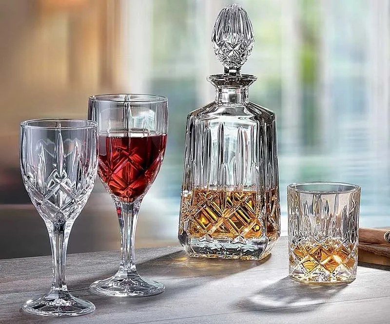 Crystal Bohemia SHEFFIELD whisky set (1+6)