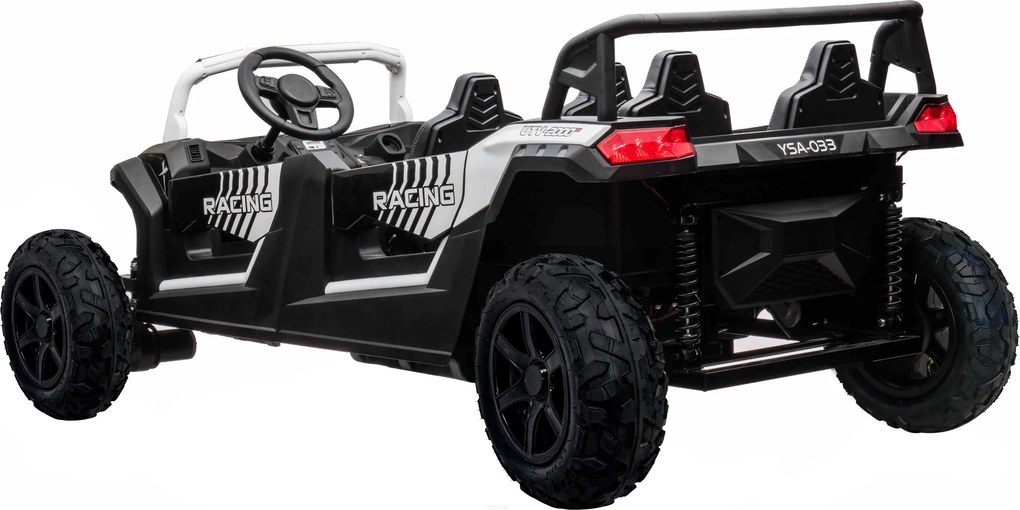 Ramiz 4-miestna bugina ATV RACING UTV2000 s lítium-iónovou batériou biela