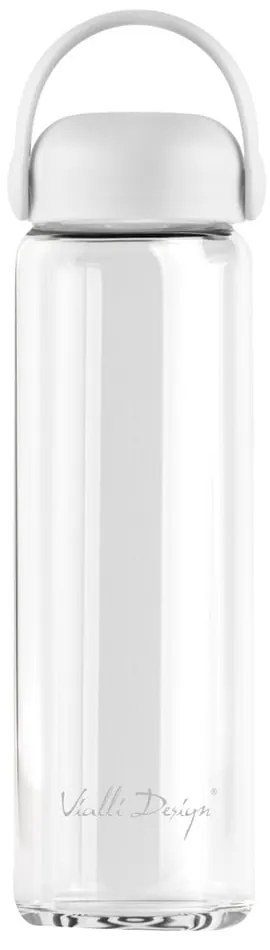 Biela sklenená fľaša 540 ml Fuori – Vialli Design