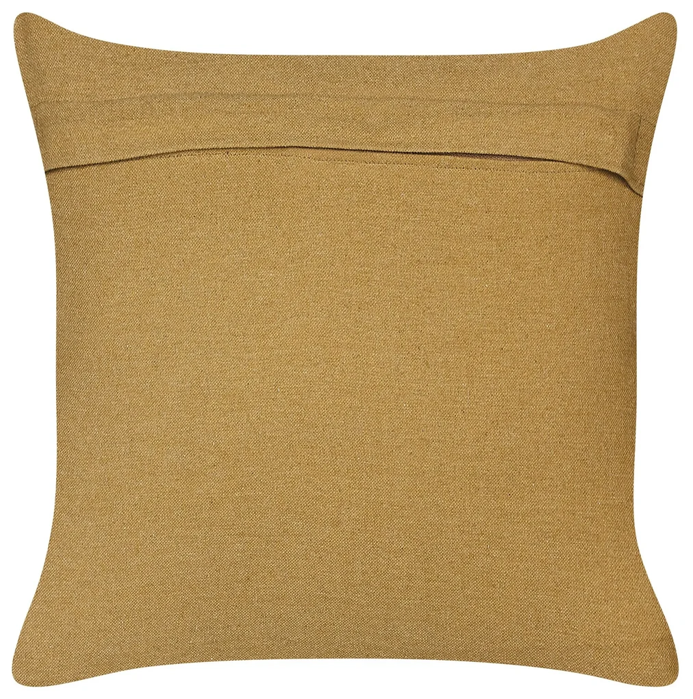 Sada 2 jutových dekoratívnych vankúšov 45 x 45 cm viacfarebná MAGURI Beliani